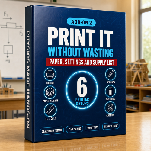 Add-on 2 — Print It Without Wasting
